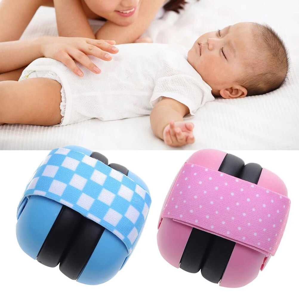 Baby Ear Protection Earmuffs for Newborn and Babies Adjustable Comfortable Noise Reduction Ear Muffs Ear Protector